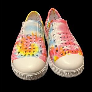 NWOT Josmo Girl‎ Tie-Dye  Slip-On Water-shoe/Sneaker  Size 12